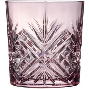 Luminarc Salzburg Rozekleurige glazen, 4 stuks, glas, 30 cl, roze