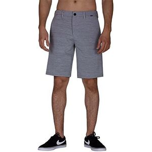 Hurley Heren DRI Cutback 21' Bermuda Shorts, Wolf Grey, 33, Wolf Grijs, 42 NL