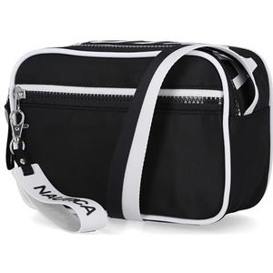 Núnoo Ellie Eyelet Schoudertas Van Kalfsleer Met Afneembare Schouderriem 2347030026 234703002612090