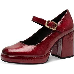 Marco Tozzi Dames 2-24405-43 pumps, DK.Red PAT, 36 EU, Dk Red Pat, 36 EU
