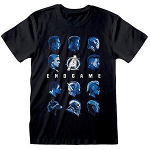 Marvel Avengers Endgame Tonal Heads Vriendje fit t-shirt, Vrouwen, S-5XL, Schwarz, Officiële Koopwaar