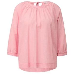 s.Oliver blouse met raglanmouwen in koraalrood 44