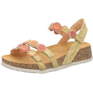Think! Dames Koak Duurzame Riempjessandalen, 6000 ananas combi, 40 EU