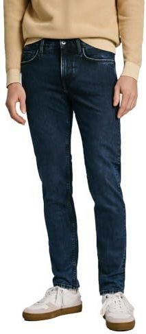 Pepe Jeans Heren MID-RISE SLIM JEANS HATCH, Zwart (Denim-hw0), 29W / 34L