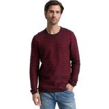 TOM TAILOR - Trui - Rood / Bordeaux - Lange Mouw - Ronde Hals