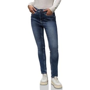 Street One - Slim Fit Jeans - Blauw - High Waist