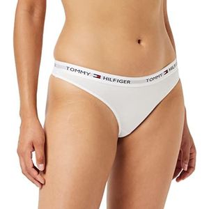 Tommy Hilfiger String voor dames, wit (wit 100), S