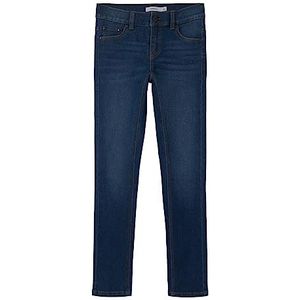 NAME IT NKFPOLLY Skinny Jeans 9214-IS PB, donkerblauw (dark blue denim), 158 cm
