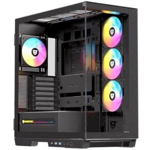 Nfortec - Ursa - PC Behuizing - ATX Tower - Zwart - Staal