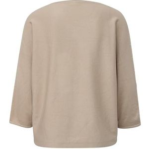 Gebreide Trui - Motiefprint - Knitwear - Geribbelde Kraag - Driekwart Mouw