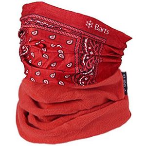 Barts Uniseks muts, sjaal en handschoenset, rood, One Size