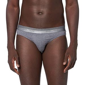 Hom Heren Classic Slips Boxer, Hei Grijs, S