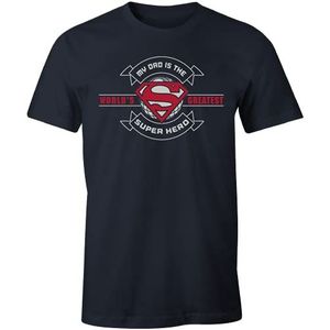 Superman Heren T-shirt, navy, S