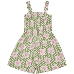 Roxy Playa Baby bedrukte shorts voor meisjes, Basil Party Waves Rg, 14 Jaren