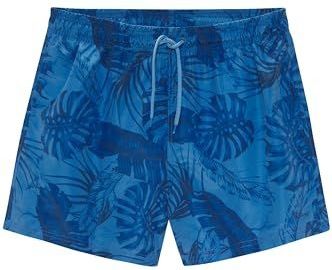 s.Oliver - Zwemshorts - Royal Blue - Bloemenprint