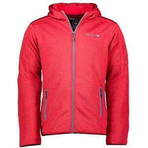 Geographical Norway Trombone Heren Dikke Fleece Warme Ritssluiting - Sweatjack Winter Warm Heren Zacht - Sweatshirt met Lange Mouwen - Ideaal Herfst Winter (Rood M), Rood, M