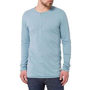 Cross Heren T-shirt, Blauw (Sooty Blue 129), L