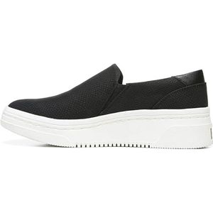 Dr. Scholl's Shoes Madison Next Platform Wedge Slip on Fashion Sneaker voor dames, Zwarte Slang, 42 EU