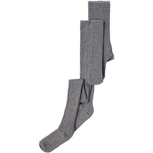 NAME IT Uniseks panty, dark grey melange, 86/92 cm