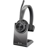 POLY Voyager 4310 UC Headset Draadloos Hoofdband Kantoor/callcenter USB Type-C Bluetooth Oplaadhouder Zwart