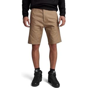 G-STAR RAW Bronson 2.0 Slim Chino Shorts heren, Beige (Safari D21040-d305-b444), 28W