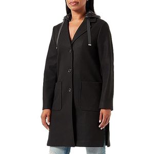 Geox Damen W Doralea Jas, Zwart, 46