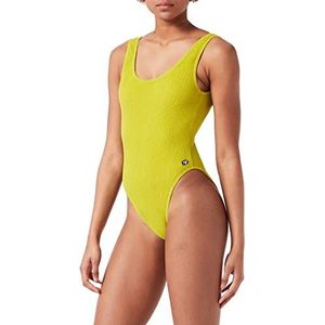 Haute pression Eendelig badpak voor dames, Lime groen, 46