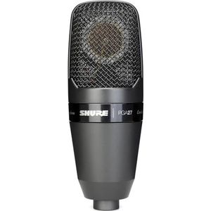Shure PGA27 grote membraan condensatormicrofoon met nierkarakteristiek, incl. microfoonspin en transportcase (zonder kabel)