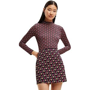 Desigual - Bodystocking - Rood