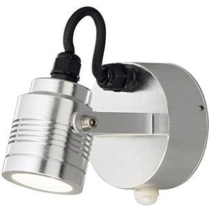 Gnosjö Konstsmide buitenlamp, Monza Sensor, aluminium, 9,5 x 14 x 10,5 cm, 3 ml, 7941-310