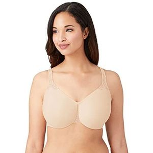 Wacoal Women's Bodysuede Lace Underwire Bra Bra, Naturally Nude, 34DDD