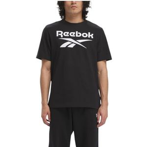 Reebok Identity Big Logo TEE Zwart, Zwart, XS