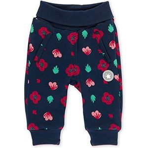 Sigikid Omkeerbare broek voor babymeisjes, van biologisch katoen, uitrusting voor kleine kinderen, Donkerblauw/rood/omkeerbare broek, 62 cm