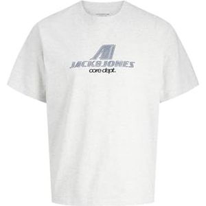 JACK & JONES - Jcotier - T-shirt - Lichtgrijs - Katoen