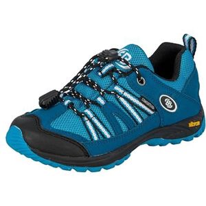 Brütting OHIO LOW Uniseks, kinderen Halfhoge trekking- & wandelschoenen, Blauw/wit, 30 EU