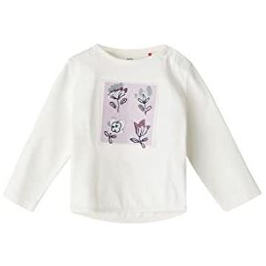 s.Oliver Shirts met lange mouwen baby meisjes, Wit, 62 cm