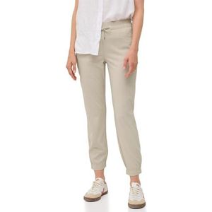 Harembroek - Boulder Beige - Rijgkoord - Steekzakken - Normale Taillehoogte