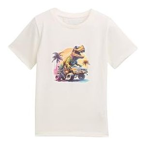 TOM TAILOR Jongens T-shirt, 12906 - Wool White, 92-98