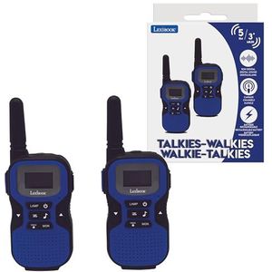 Lexibook, Walkietalkies tot 5 km, Blauw Zwart, TW60