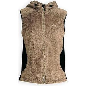 Tatonka Tech Dames ""Elora Lady Vest"" fleece vest, donkerbruin