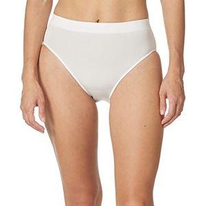 Wacoal Women's B-Smooth Hi-Cut Brief Panty, White, 2X-Large