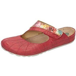 Dr. Brinkmann Dames 700875 slippers, rood, rood, kleurrijk, 42 EU