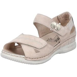 Rieker V7474 Damessandalen, beige, 40 EU, beige, 40 EU