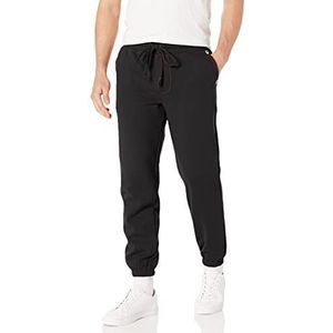 True Religion Heren Big T Jogger trainingsbroek, JetBlack/Fiery Red, medium, Jetblack/Fiery Red, M