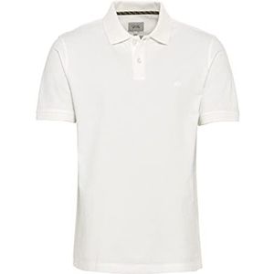 camel active Heren 409965/7P00 Polo, Broken White, S