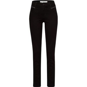 BRAX Dames Style Shakira Winter Dream broek, zwart, 40W x 32L