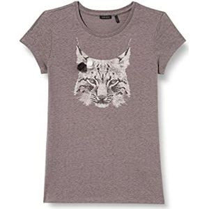 IKKS T-shirt voor meisjes, linnen grijs, 3 Jaren