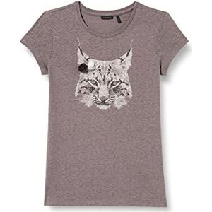 IKKS T-shirt voor meisjes, Linnen grijs, 4 Jaren