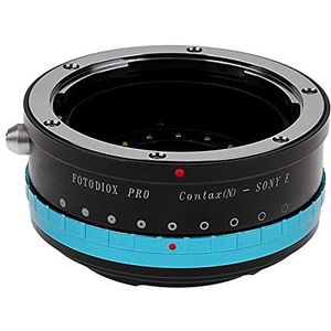 Fotodiox Pro Iris Lens Mount Adapter Compatibel met Contax N Lenses op Sony E-Mount Camera's