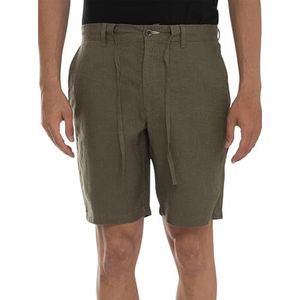 GANT Heren Relaxed Linen Ds Shorts, Juniper Green., XXL